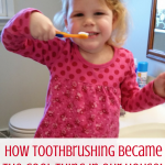 Getting your kids to brush their teeth can be a battle, but it is one that matters! Go here to get encouragement in your oral health mission and pick up a few tricks to make it happen smoothly--even make it fun!