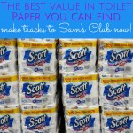 I'm a sold-out goner for this brand of toilet paper. Long-lasting, super-value, budget-friendly bargain find that works well for the whole family while saving you a bunch of money. Plus, with this sweet exclusive deal, you'll be running to change the bath tissue roll a lot less often! A total win!