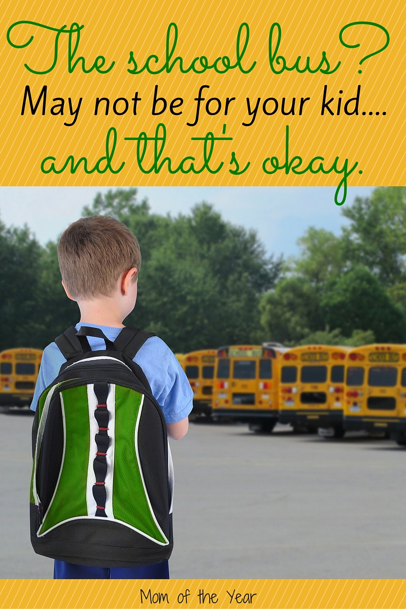 Deciding whether or not your child should ride the school bus is a ...