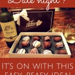 Looking for a simple, low-cost way to celebrate Valentine's Day or Sweetest Day with your sweetheart? This is such a fun, easy way to make a romantic night special! Break out the chocolate-covered strawberries and wine--date night with your husband is on!