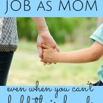 This mothering gig is HARD WORK, especially when we aren't sure what to do or are feeling overwhelmed. It's a scary feeling to make sure we are giving our kids enough love and the proper attention, especially when they leave for school. Here's the trick I've found to having peace about making sure they are okay and being well cared for, even when I'm not with my children.