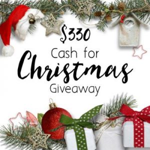 Enter for your chance to win $300 for your Christmas shopping in gift cards from Amazon, Target, Walmart, and Kohls. There will be 5 winners in all!