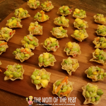 It's time to celebrate the Chinese New Year! You MUST try this kid-friendly, easy, quick, Chinese New Year appetizer recipe full of veggies and fresh mango--a delicious treat for your appetite and your family-friendly celebration! These veggie rice tortilla bites are amazing--check out the adaptations too and make them perfect for YOUR family!