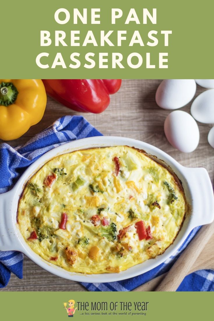 One Pan Easter Breakfast Casserole - The Mom of the Year