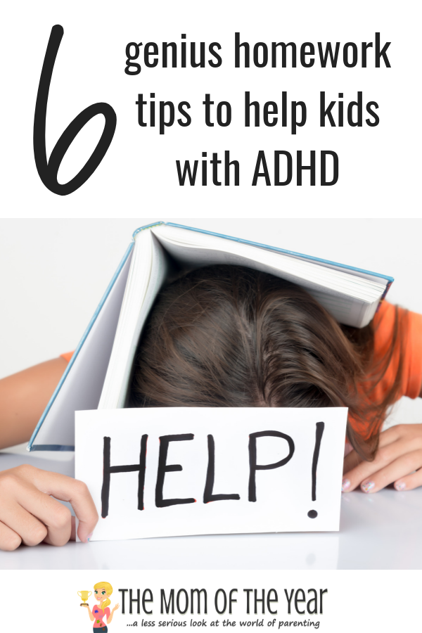 get kid with adhd to do homework