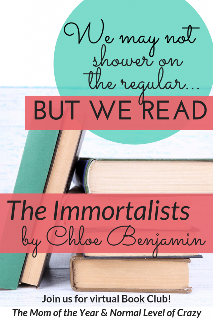 Looking for a good read? Our virtual book club is delighting in our latest book club pick! Join us for our The Immortalists book club discussion and chat the discussion questions with us! We're so glad you're here! Make sure to chime in for the chance to grab next month's pick for FREE!