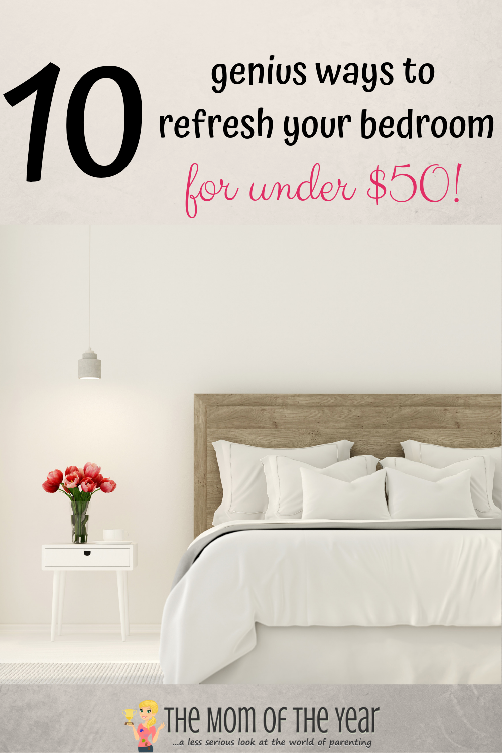 10 Ways to Refresh Your Bedroom and Closet for Under $50 - The Mom of ...