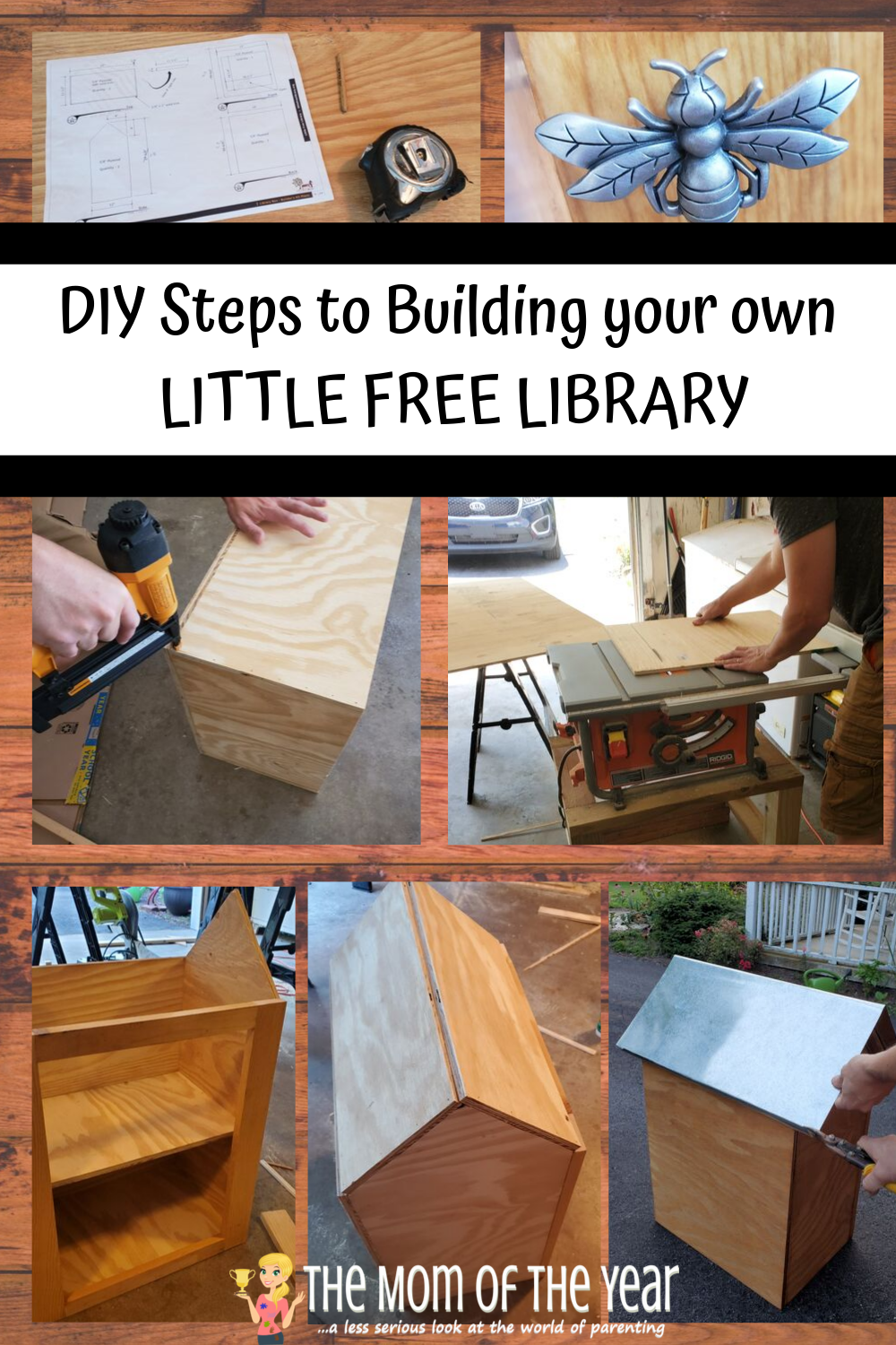 How To Start A Little Free Library In Your Yard - The Mom Of The Year