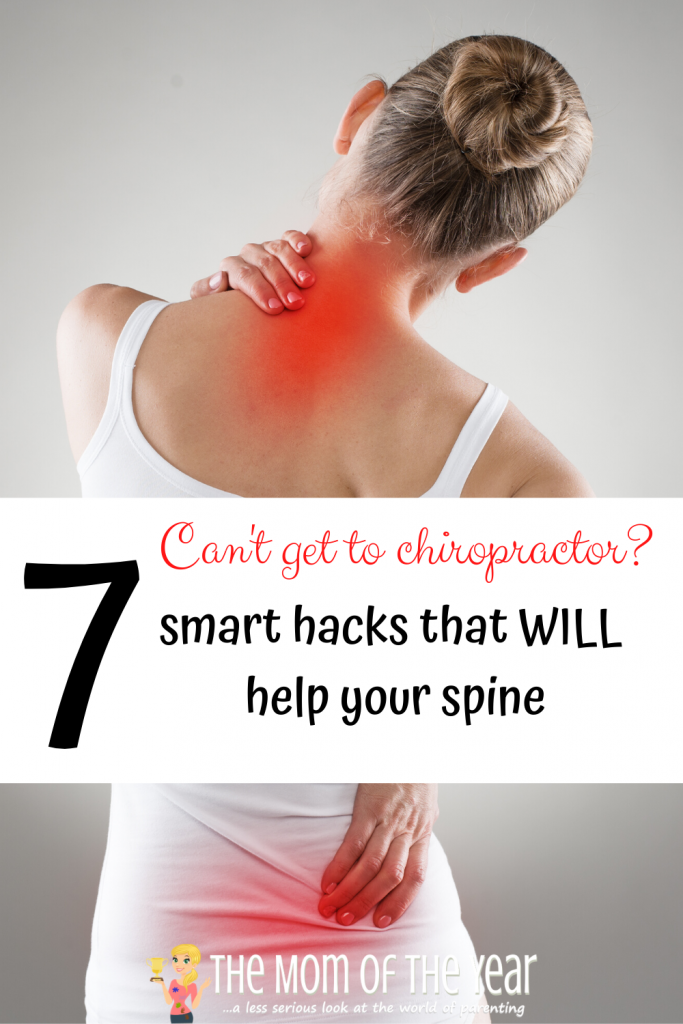 Can't get to the chiropractor? 7 no-chiropractic hacks that will help you beat the pain!