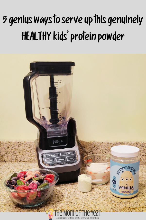 Finally! A healthy kids' protein shake you can TRUST, moms! So easy to whip up and serve--you'll wonder how you ever managed your kids' nutrition without it!