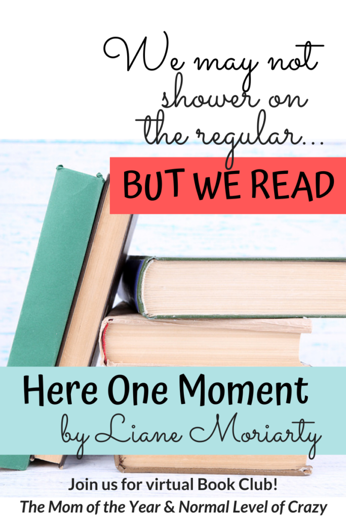 We're so excited to have you join our Here One Moment book club discussion! And make sure to check out our next book pick and chime in on the book club discussion questions! And pssst...there's a FREE book up for grabs!